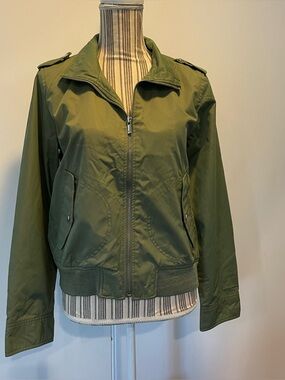 Michael Kors Women’s Olive Green Bomber Jacket